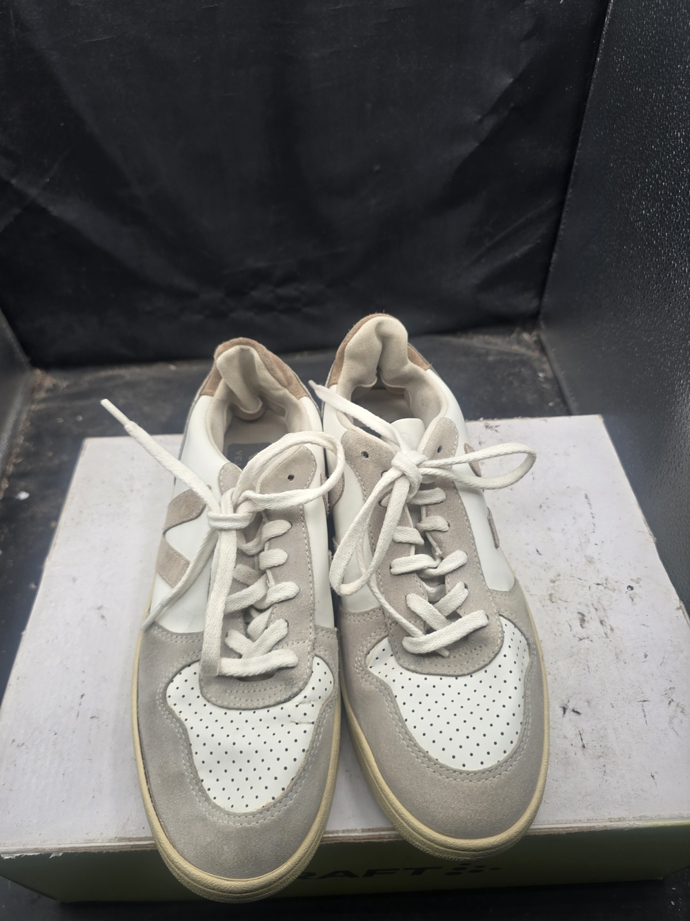 Veja Women's Sneakers in White and Light Gray